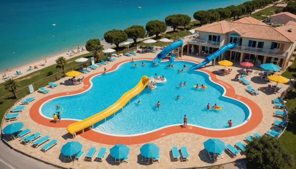 Un séjour inoubliable dans un camping avec toboggan et piscine à Argelès