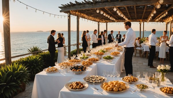 Profitez de l'ambiance festive de la côte française grâce aux services de restauration et aux bars