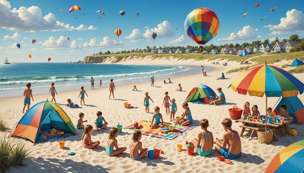 Les activités pour enfants proposées par les campings en bord de mer