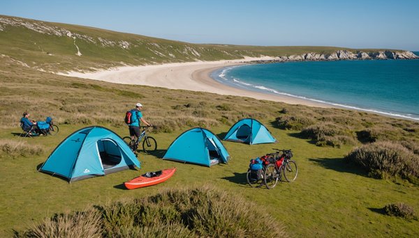 Explorer les meilleures destinations de camping en bord de mer pour les amateurs de sport en France