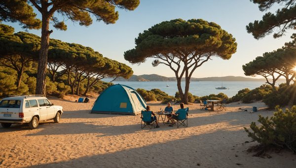 Explorer la popularité du camping de la Presqu'ile de Giens