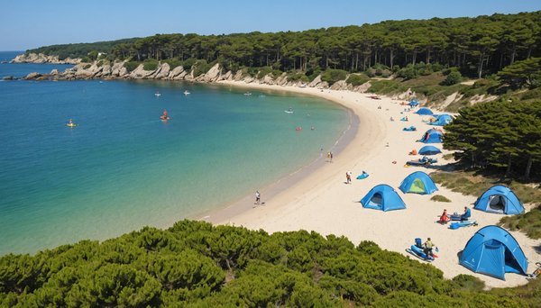 Les sports les plus pratiqués près des campings de Fouesnant