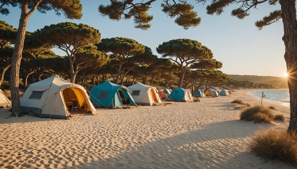 Profitez d'une détente et des plaisirs marins lors de votre séjour au camping en bord de mer à la Presqu'ile de Giens