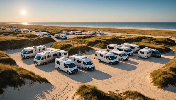 Camper à Soulac-sur-Mer : top 5 des aires et emplacements de camping pour camping-car près du bord de mer
