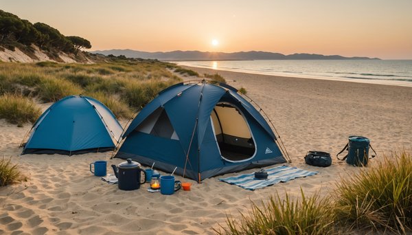 Quels sont les équipements indispensables pour un camping en bord de mer à Argeles sur Mer?